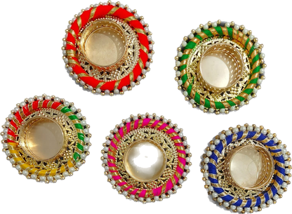 Handcrafted Indian Decorative Diya Tea Light Holders