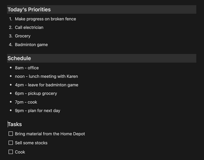 Panda Planner Notion Template